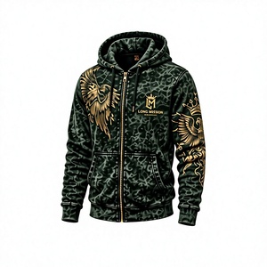 Sudadera con Capucha Ligera para Hombre, 100% Algodón, Manga Larga, con Cordón Ajustable y Bolsillos Laterales, Corte Regular, Marca Long Mission - Product Image 5