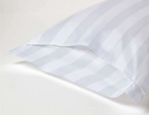 Funda de Almohada Rectangular Tejida, Moderna, de Lujo, 100% Algodón, Ecológica, Duradera, Personalizable, para Uso en Hoteles y Hospitales - Product Image 1