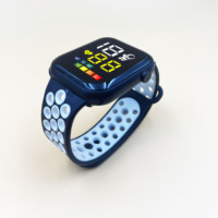 Montre numérique LED carrée en plastique unisexe pour enfants, motif dessin animé, idéale pour le sport – Nouveauté 2026, directement de l'usine