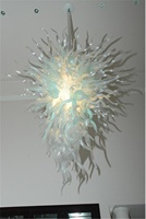 Lustre moderne en verre soufflé, lampe suspendue pour restaurant, îlot de cuisine, décoration, luminaire suspendu
