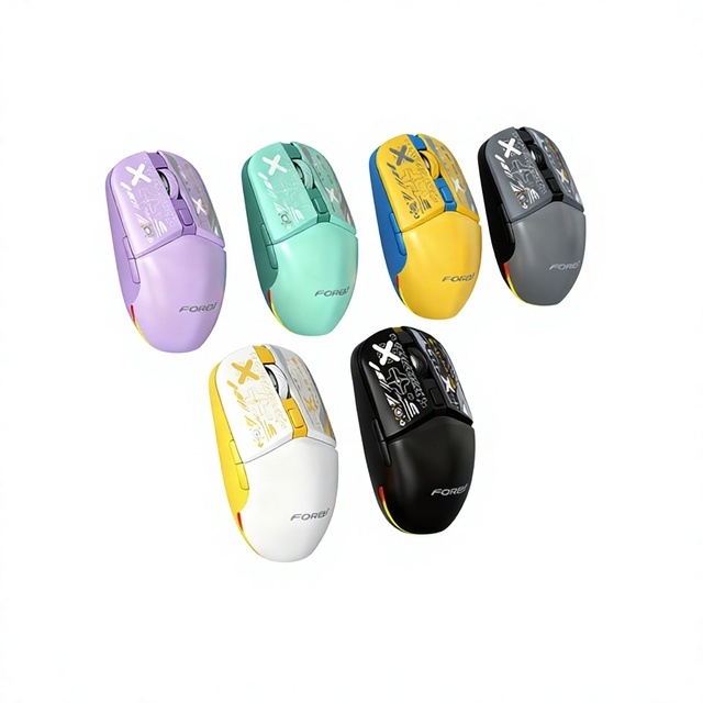 Wireless for Dual-mode 7-button 3000dpi Ergonomic Gaming Mouse for Rechargeable Design Silent Operation Suitable for