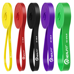 Gói của 5 khác nhau có kích thước <span class=keywords><strong>Latex</strong></span> <span class=keywords><strong>Resistance</strong></span> Bands Home phòng tập thể Dục Đào Tạo đàn hồi tập thể dục ban nhạc cho nam giới và phụ nữ - Product Image 6