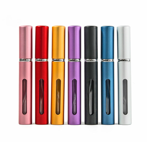 Wholesale Custom <b>5ml</b> Aluminum Empty Travel Mini Refillable Atomizer <b>Perfume</b> <b>Bottle</b> for Personal Care & Essential Oil - Product Image 1