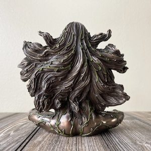 CELION Nueva Tierra <span class=keywords><strong>Madre</strong></span> Guardián Diosa Estatua Mariposa Jardín Adornos decorativos Diosa DE LA Luna Escultura Resina - Product Image 6