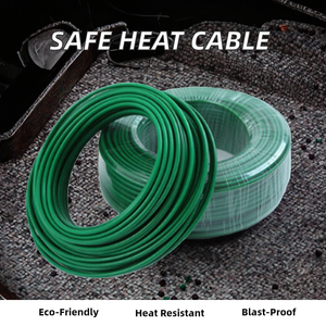 Cable Calefactor Aislado de Aluminio a Prueba de Explosiones de Alta Temperatura, Sistema Flexible de Calefacción por Suelo Radiante para Centros Comerciales, Ecológico y con Aire Acondicionado - Product Image 2