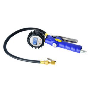 เกจวัดแรงดันลมยางดิจิตอล U-NAI UN-9703D พร้อมไฟแบ็คไลท์ 0-10 บาร์ 0-1000 กิโลปาสคาล ตัวเครื่องทำจากพลาสติก ABS หัววัดทองแดง สามารถเปลี่ยนหน่วยการวัดได้สี่แบบ - Product Image 4