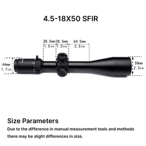 Lunette optique BANGBANG 4.5-18X50SFIR, lunette optique étanche, anti-buée et antichoc pour l'observation en extérieur - Product Image 6