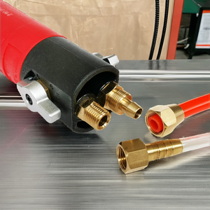 Smerigliatrice pneumatica ad angolo di acqua bagnata per la lucidatura della pietra pastiglie - Product Image 4