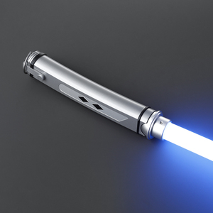 Nexussabers แกนหมุน <span class=keywords><strong>Ahsoka</strong></span> <span class=keywords><strong>Tano</strong></span> lightsaber โลหะ hilt RGB baselit ทนทานบอร์ดโปรไฟล์ XENO3.0พิกเซลพร้อมลำโพงเบส - Product Image 6