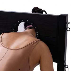 Manilles en bois chaise de reliure BDSM Bondage chambre bricolage cadre ensemble accessoires de réglage sexe meubles chaise pour Couples <span class=keywords><strong>Gay</strong></span> jeux pour adultes - Product Image 4