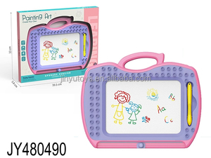 Lavagna Magnetica Colorata con <span class=keywords><strong>Animali</strong></span> per Bambini, Giocattoli Educativi per Scienza e Disegno, Giochi <span class=keywords><strong>da</strong></span> Tavolo per l'Educazione Prescolare - Product Image 4