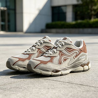 Chaussures décontractées personnalisées avec logo du fabricant, respirantes, en maille, absorbant les chocs, vente en gros