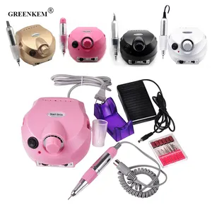 Electric Nail Drill Efile 30000RPM Professional Nail Drill Machine With Foot Pedal Ideal For Nail Salon Pink