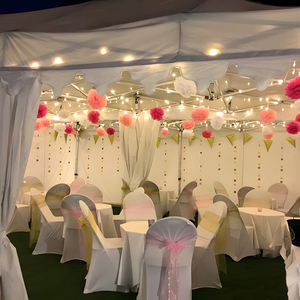 Vendita festiva cina alluminio 10 x20 baldacchino evento di nozze tenda ombrello moderno <span class=keywords><strong>Quechua</strong></span> Party per 20 x40 marocchino francese - Product Image 3