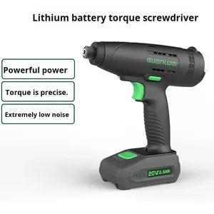 Llave Dinamométrica de Torque Fijo Guanyi 20V con Batería de Litio, Tipo Pistola, Embrague de 12 Nm, Destornillador, Herramientas Guanwei Fabricadas en China Continental - Product Image 3