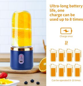 Hot Selling <b>Portable</b> Fruit Ice Mixer Cup <b>Blender</b> USB Charge Juicers Fresh Juice <b>Portable</b> <b>Bottle</b> <b>Blender</b> - Product Image 5