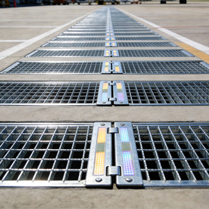 Buitenafwerking gegalvaniseerd stalen vloerrooster, looprooster, drainage systeem, gootafdekking, gaas - Product Image 3