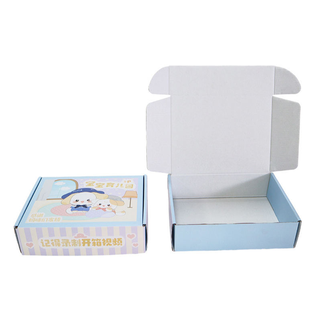 Custom Color Airplane Box Smooth Surface Box for Photo Frames Art Prints Posters and Wall Decor Packaging