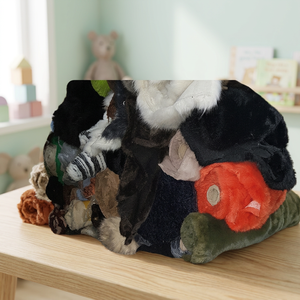 16928-KS Korean Faux Fur 60-Inch Plain Home Textile Fur - Product Image 3