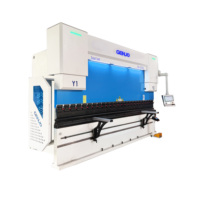 Presse plieuse hydraulique CNC à 5 axes avec jauge arrière, modèle ETC-16T, équipée de composants électriques Schneider