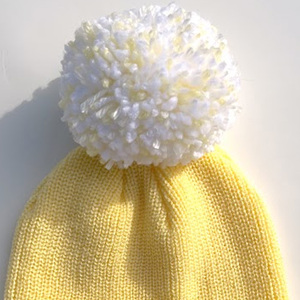 New Style Customized Soft Pompom Beanie <b>Caps</b> <b>Winter</b> Knitted Breathable <b>Caps</b> Best Sale Breathable Pompom Beanie for Cool Weather - Product Image 5