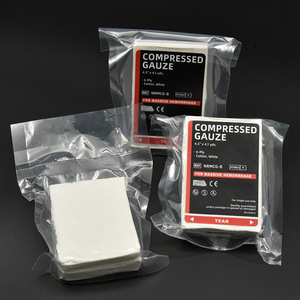 Bông 100% z-gấp nén chiến đấu gạc miếng băng y tế hàng tiêu dùng - Product Image 4