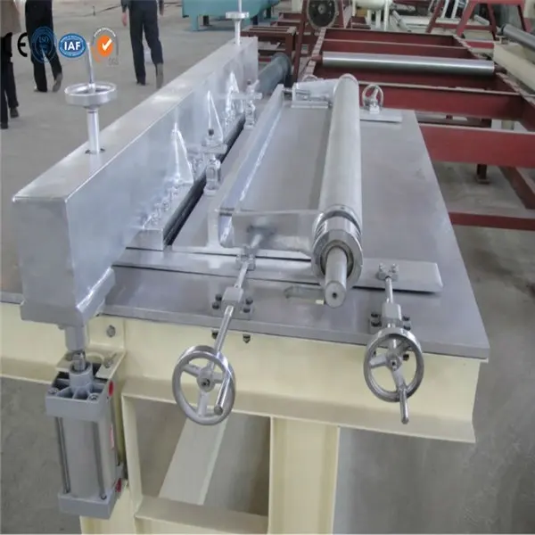 New type gypsum board production line