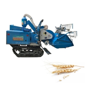 Mini Wheat Combine Paddy Rice Harvester Agricultural Machinery Rice Harvester Auto Rice Mill Machine Price