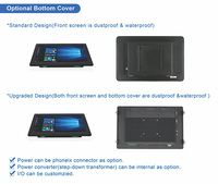 Ordinateur tout-en-un industriel avec écran tactile de 10,4 15 15,6 21,5 pouces, IP65 étanche, Core I3 I5 I7 1155G7, Win11 Linux Android