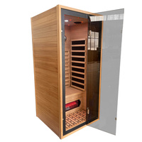 Sauna de Infrarrojos de Luz Roja para 1 Persona, Uso Doméstico, para Gimnasio o Apartamento