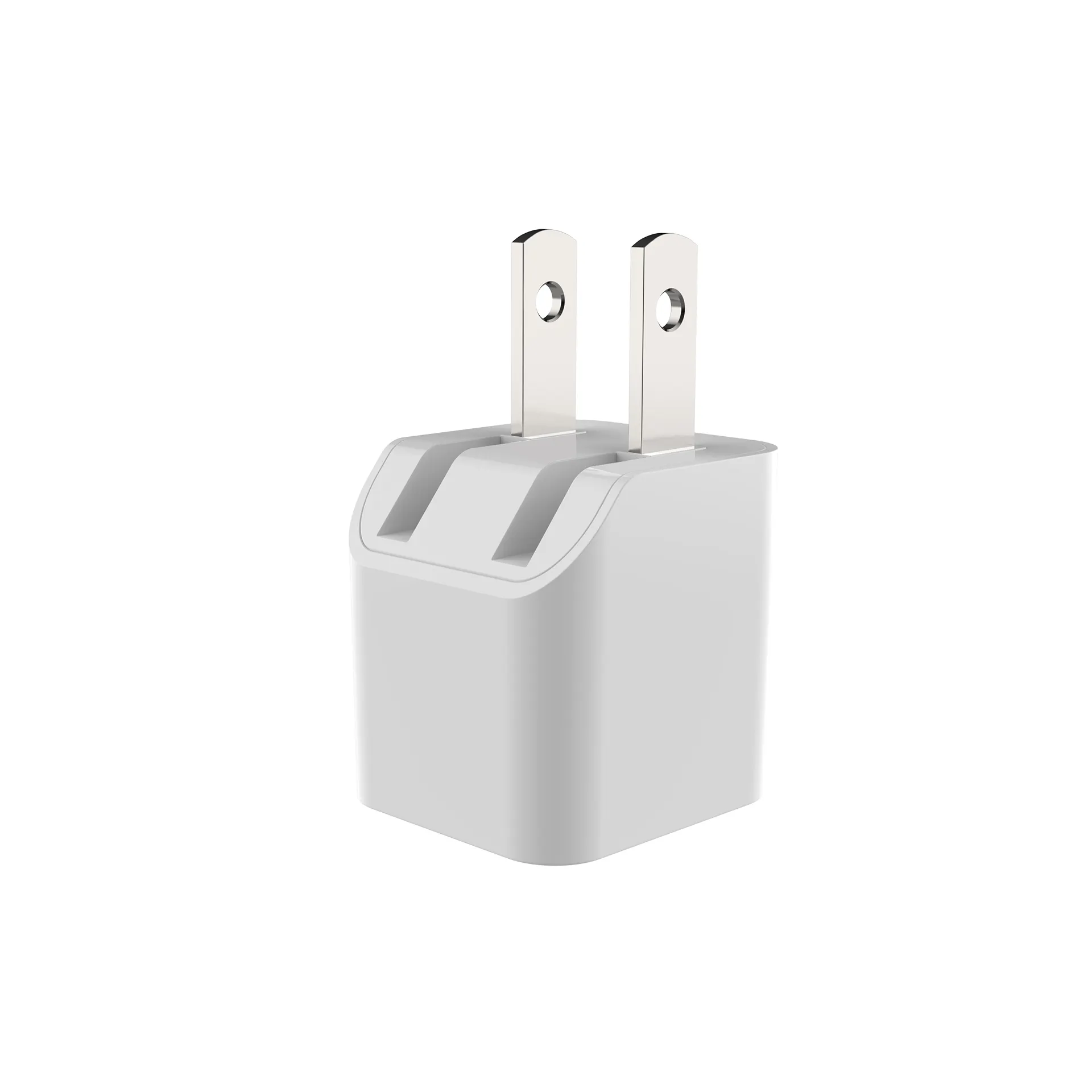 Fabrika fiyat sıcak satmak USB fiş küp 5V 1A USB bir Port duvar taşınabilir seyahat 5W şarj için Android için Apple