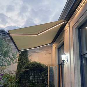 Toldo Retráctil Eléctrico de Alta Resistencia para Exteriores, 6 m, Toldo Retráctil Motorizado para Garaje, Toldo de Cassette Completo - Product Image 6