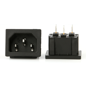 AC Đầu Vào Mô-đun Cắm Nam Ổ Cắm Điện 10A 250V Không Nối Đất Iec Ac Ổ Cắm - Product Image 4