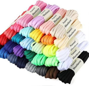 Cordones ovalados redondos personalizados de 8-9mm de ancho, 80-180cm, 24 colores, Media cuerda, cordones para zapatos Sb Dunks - Product Image 2