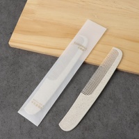 Kit de brosses à dents et dentifrice jetables à poils souples, emballés individuellement, pour hôtels, maisons d'hôtes et gîtes (articles de toilette)