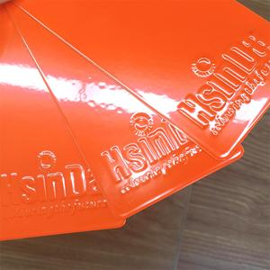 Pintura en Polvo Electrostática de Poliéster Termoestable Fluorescente de Alto Brillo, Color <span class=keywords><strong>Naranja</strong></span> Neón, para Muebles - Product Image 2