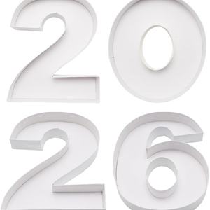 Tablero de Cartón para Graduación Clase 2026 de 8 Pulgadas, Tablero para Aperitivos Rellenable, Caja Decorativa para Fiestas de Dulces (2026) - Product Image 4