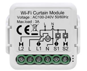 Module de rideau WiFi White-1CH