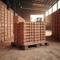 Ligne de production de briques en argile rouge entièrement automatique à haute productivité avec moteur 220V pour la construction