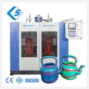 Pe Plastic Extruder compression Extrusion Blowing Double Color Watering Water Kettle Plastic Jug Blow Molding Making Machine
