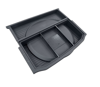 Organisateur de coffre arrière en PP pour RAV4 2026 – Boîte de rangement dissimulée pour bagages, accessoires de décoration intérieure