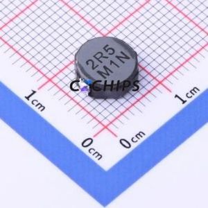 Inducteur de puissance CDRH8D28NP-2R5NC SMD, 8x8mm (Inductance : 2,5uH) (Précision : 30%) Courant nominal : 4,5A - Product Image 1