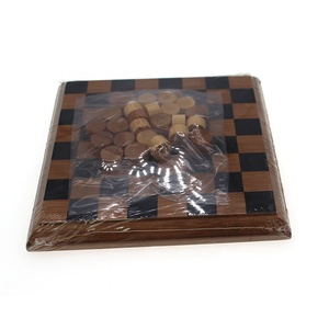Trung Quốc Nhà Máy Trực Tiếp Bán Tre Nhỏ <span class=keywords><strong>Checkers</strong></span> Chess Set Board Trò Chơi Bán Buôn - Product Image 6