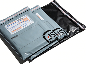 Sacs de livraison étanches pour petites entreprises, emballage de <span class=keywords><strong>colis</strong></span> express, différentes tailles, sacs de <span class=keywords><strong>messagerie</strong></span> noir et gris - Product Image 5