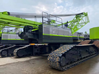 Nouvelle grue à flèche croisée sur chenilles ZCC850V de 85 tonnes de Chine, grue de levage hydraulique montée sur chenilles avec flèche principale maximale de 61 m