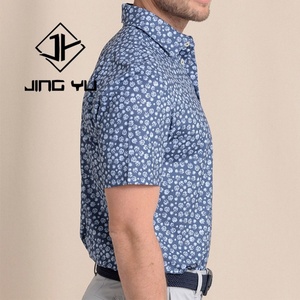 Camiseta de Golf Polo para Hombre, Personalizada con Logotipo, Impresión Gráfica Grande, Secado Rápido, Corte Ajustado, para Sublimación, 80% Poliéster, 20% Elastano - Product Image 2