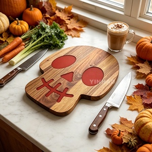 Planche à <span class=keywords><strong>fromage</strong></span> YINHAO pour Halloween, en forme de fantôme et de citrouille, pour la découpe et le service de charcuterie, idéale pour les fêtes de Halloween et la décoration de la maison - Product Image 6