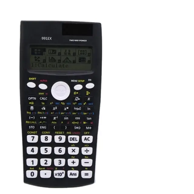 カスタムロゴfx991ex電卓16デジタル552機能オンライン学生試験数学スマート電子科学カルコラトリス