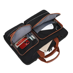 Wholesale Hot Selling Waterproof Nylon <strong>Laptop</strong> Briefcase Black 15 Inch <strong>Laptop</strong> Shoulder <strong>Messenger</strong> <strong>Bag</strong> <strong>for</strong> <strong>Men</strong> - Product Image 3