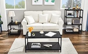 Wholesale Wooden Multifunction Foldable Coffee <strong>Table</strong> and Wall Unit Set Stand <strong>Height</strong> <strong>Adjustable</strong> Lifting White Gloss Tea - Product Image 2